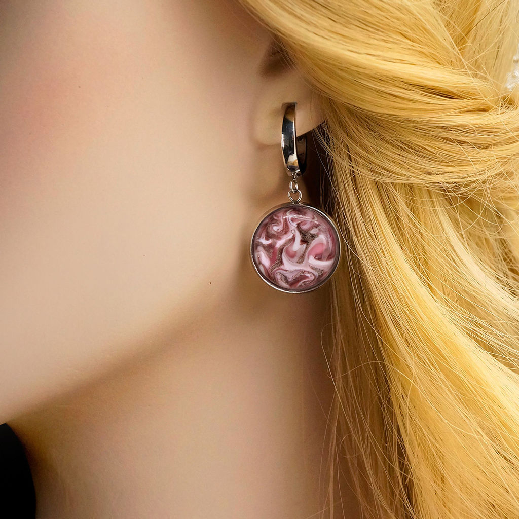 Серьги из муранского стекла BERRY MIX LS2515