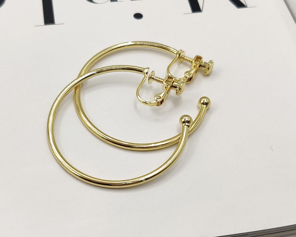 Серьги-клипсы Кольца