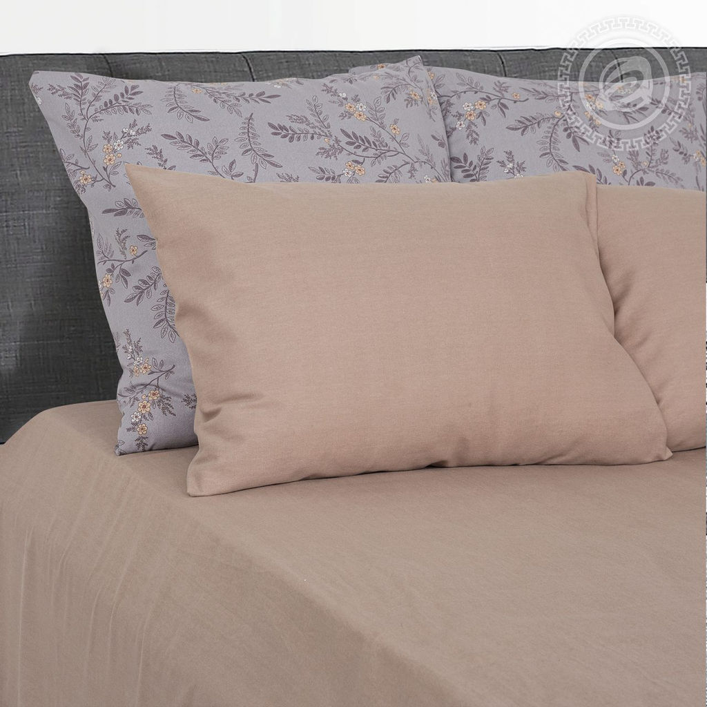 Эдит Евро/Пододеяльник (молния): 1 шт.- 220*200; Простыня: 1 шт.- 260*240; Наволочка: 2 шт.- 70*70; Наволочка: 2 шт.- 50*70 Велюр Классик - Артпостель фото 3