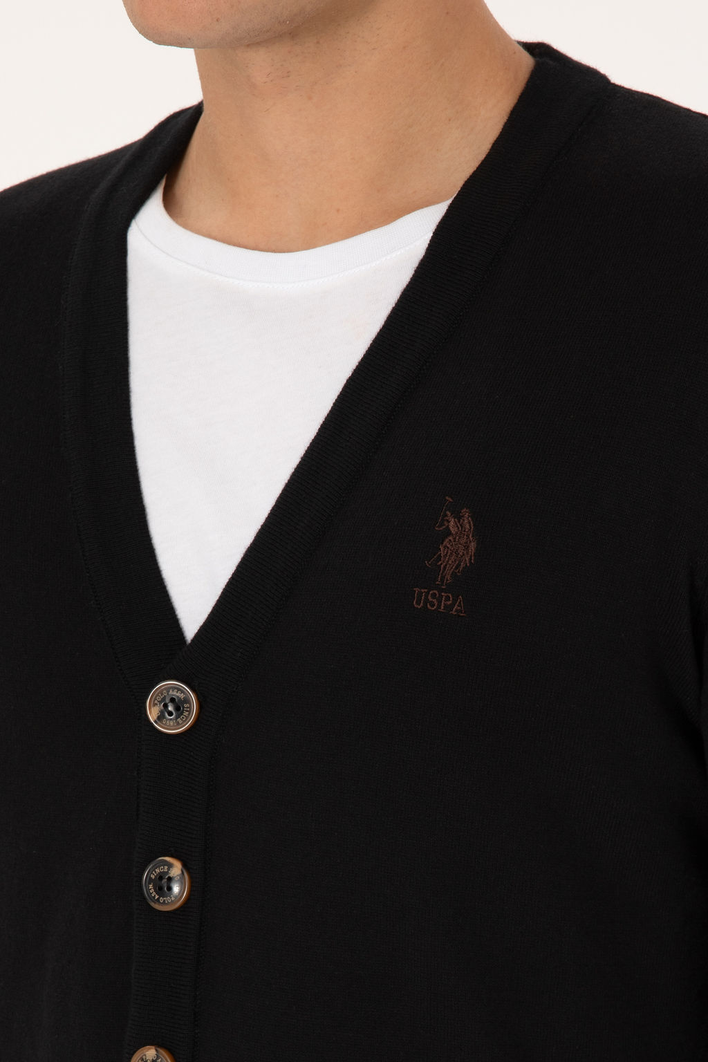 Erkek Siyah Basic Triko HДrka - U.s. polo assn фото 7