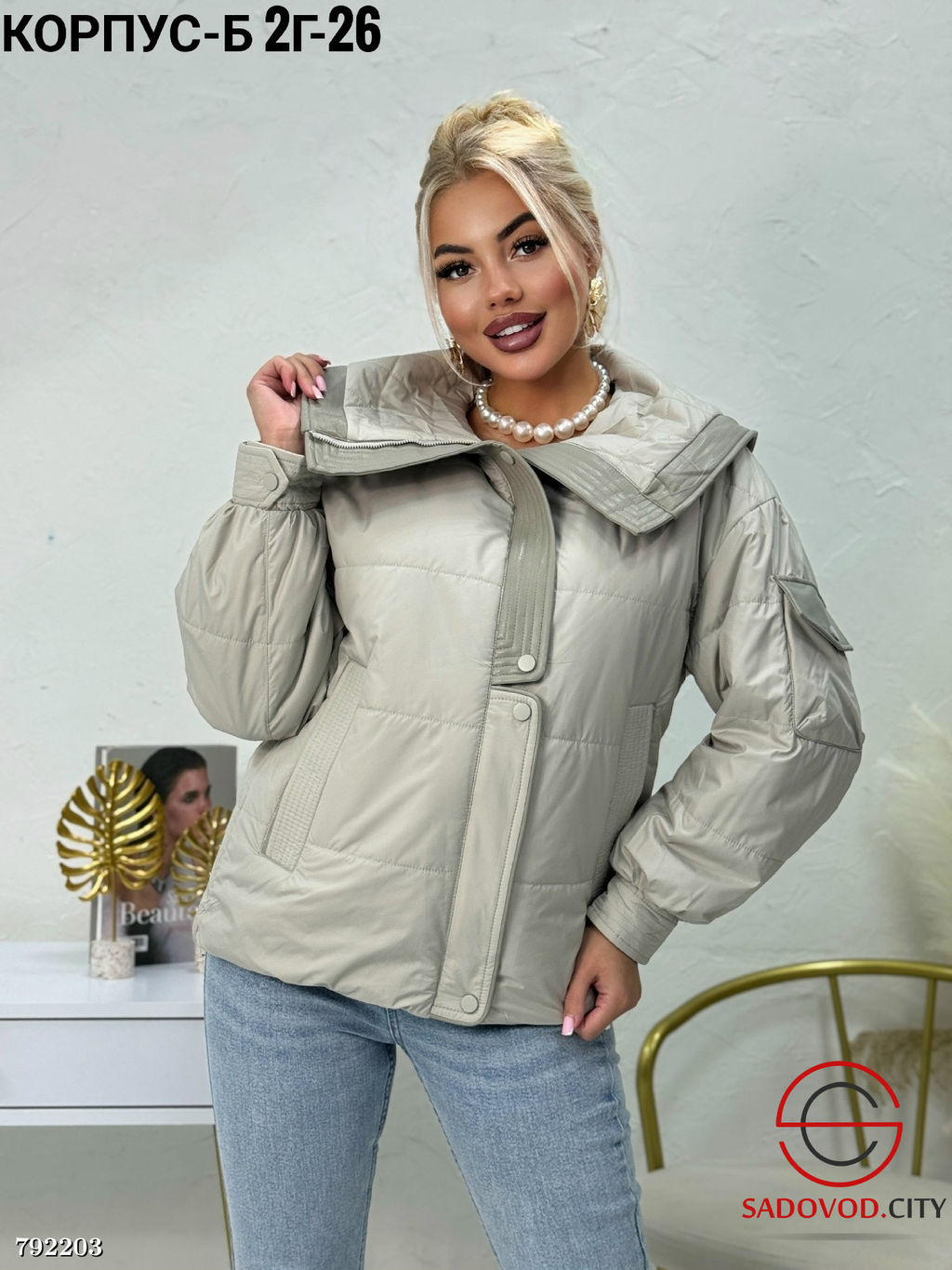 Женская ветровка осень весна - Bruno фото 8