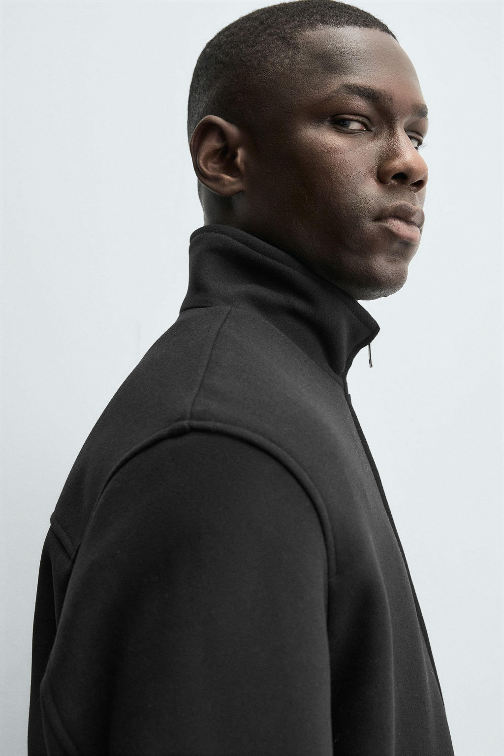 CLOTH ZIP-UP JACKET - Zara фото 5