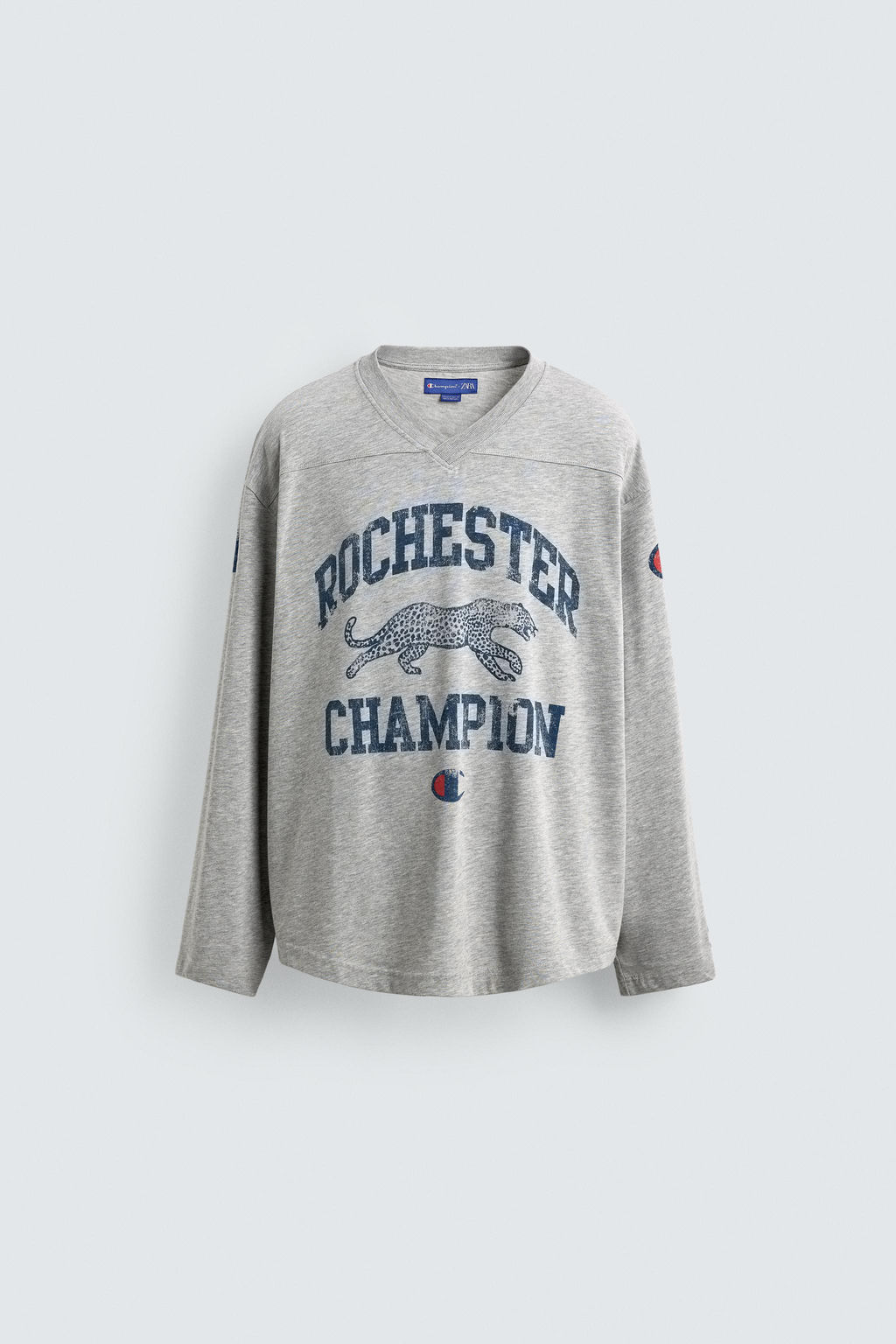 CHAMPION® X ZARA PRINTED T-SHIRT  фото 7