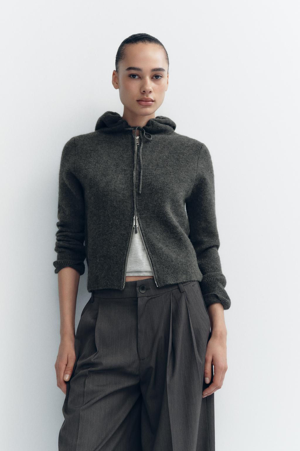 DOUBLE PLEAT TROUSERS - Zara фото 4