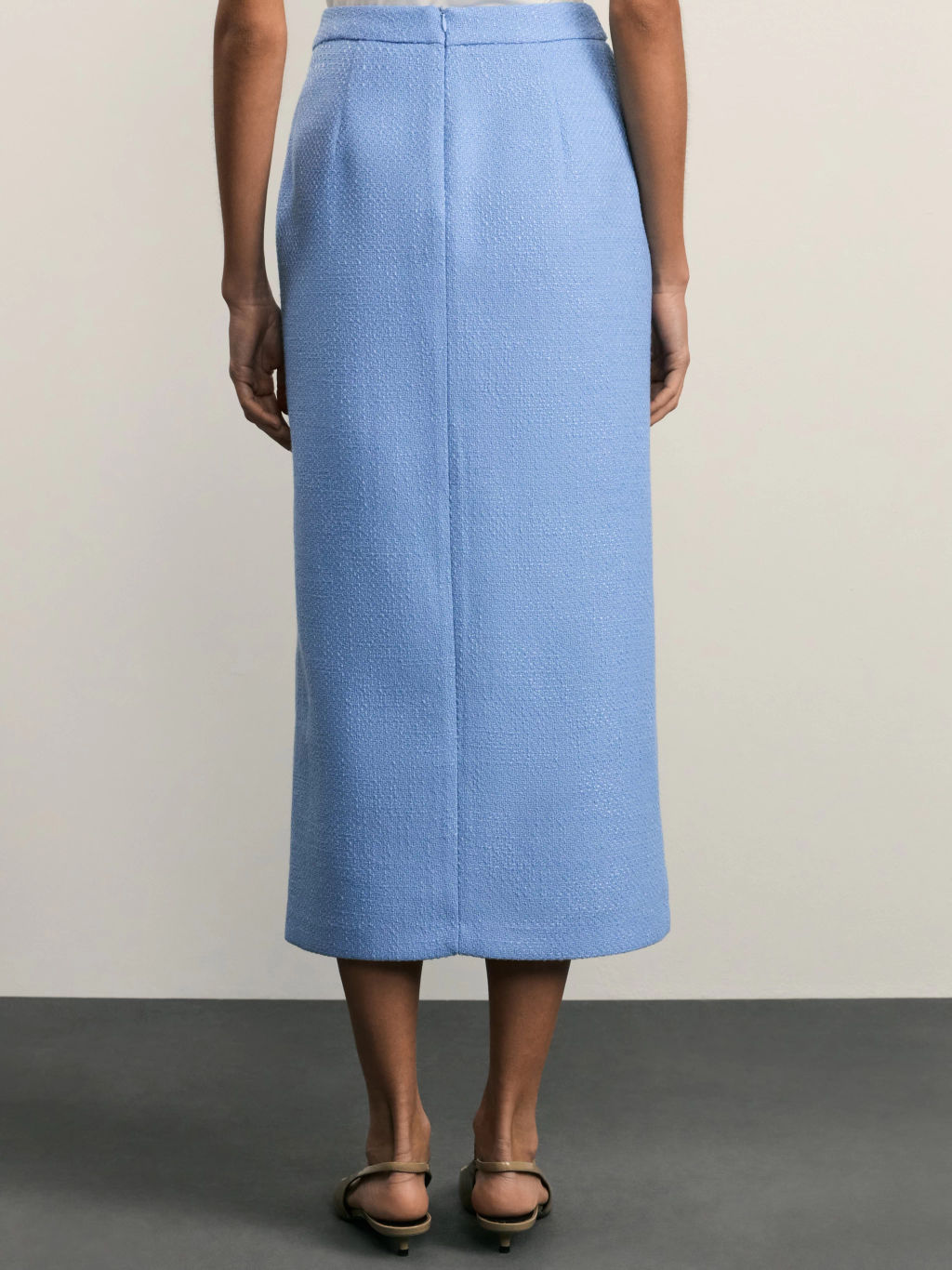 Юбка миди из твида / Zarina  фото 4