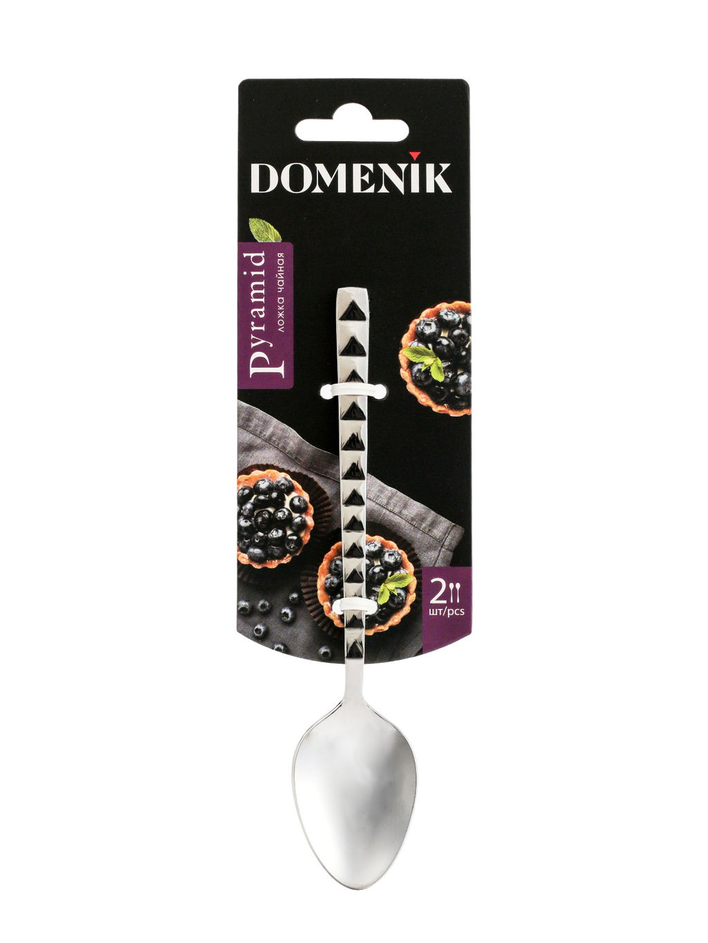 Ложка чайная PYRAMID 2шт - Domenik фото 2