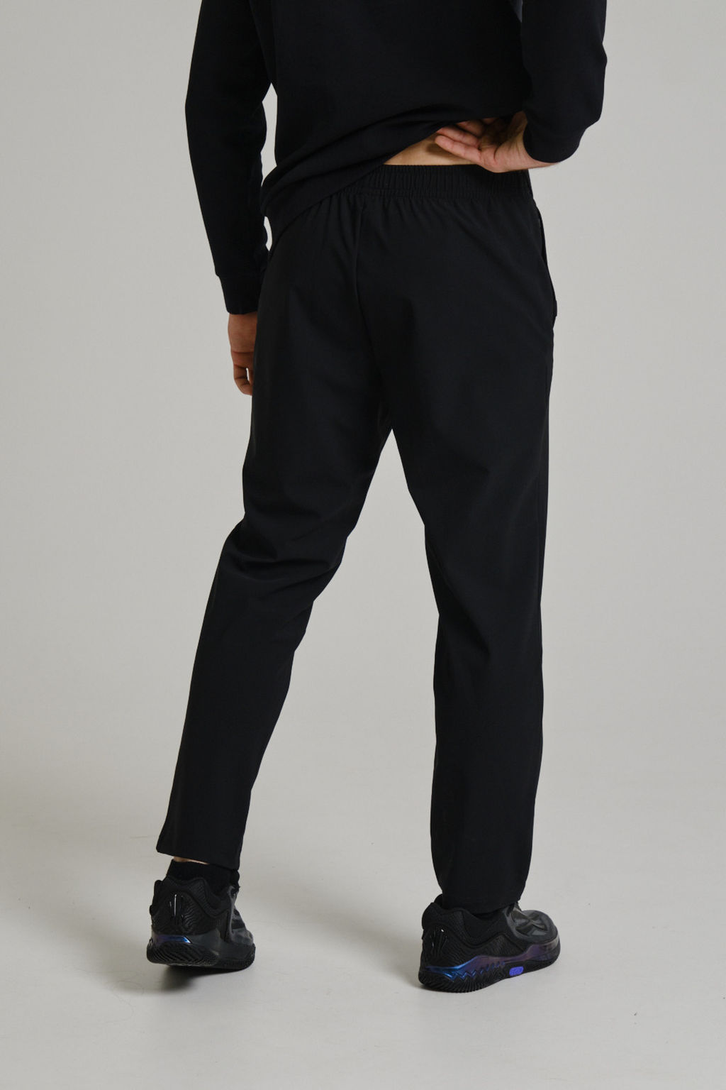 Брюки трикотажные Черный - Anta фото 4