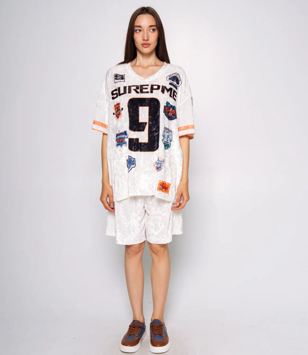 Спортивный костюм #КТ201 (14), молочный