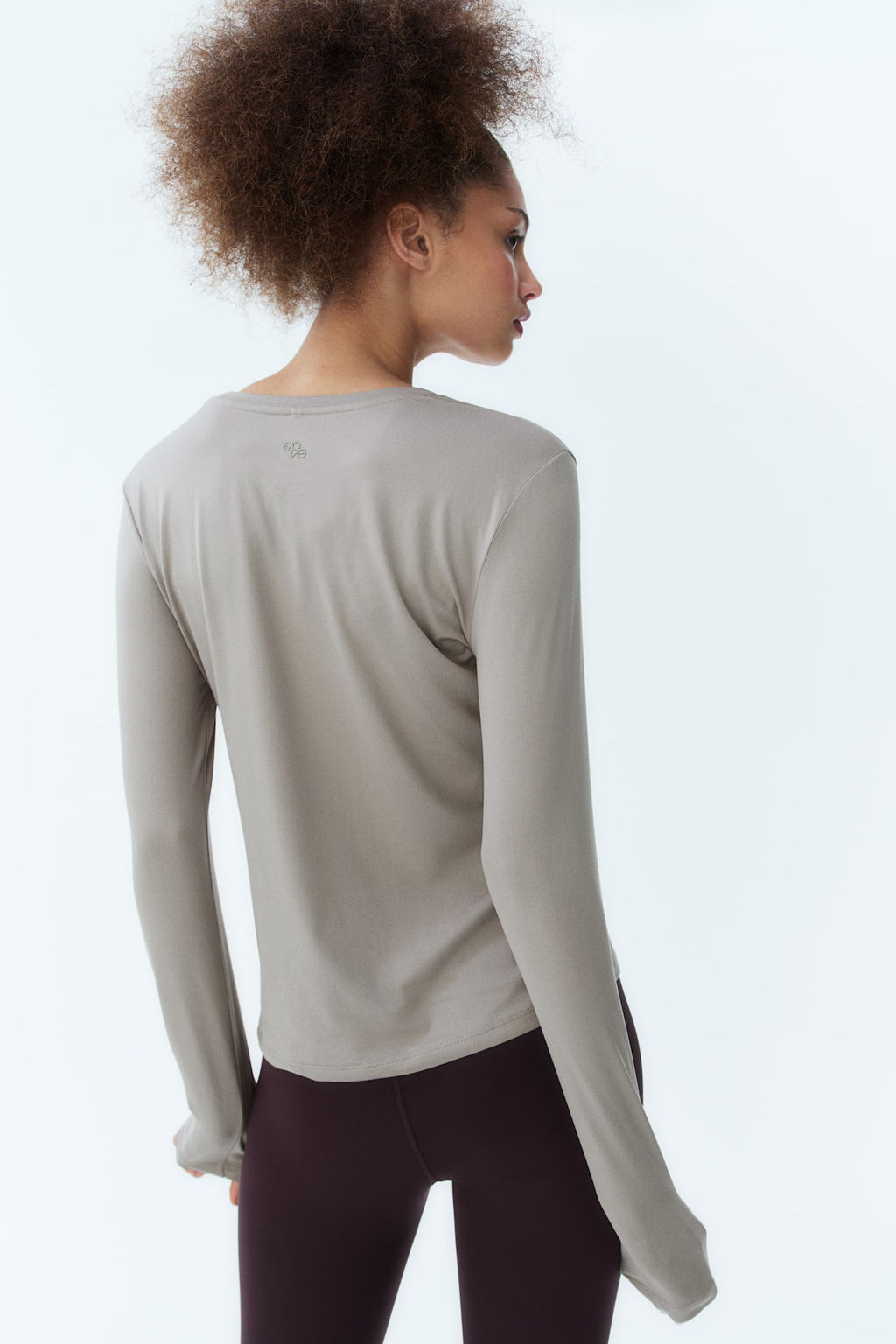 Camiseta de deporte de manga larga en DryMove - H&m фото 3