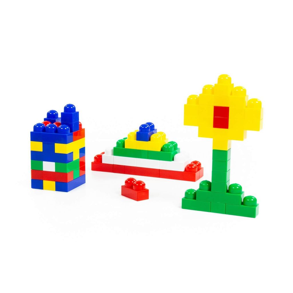 Конструктор Юниор (69 элементов) (в мешке) - Полесье фото 2