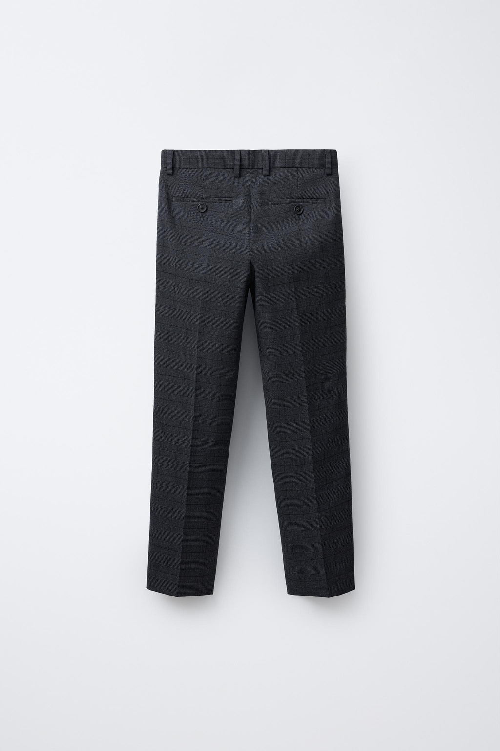 CHECK COMFORT SUIT TROUSERS - Zara фото 6