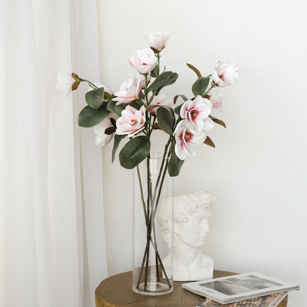 Ваза для цветов 12х40 см Цилиндр / C-1240 /уп 15/ СКИДКА НА КОРОБ 11% - ГалеонТрейд фото 2