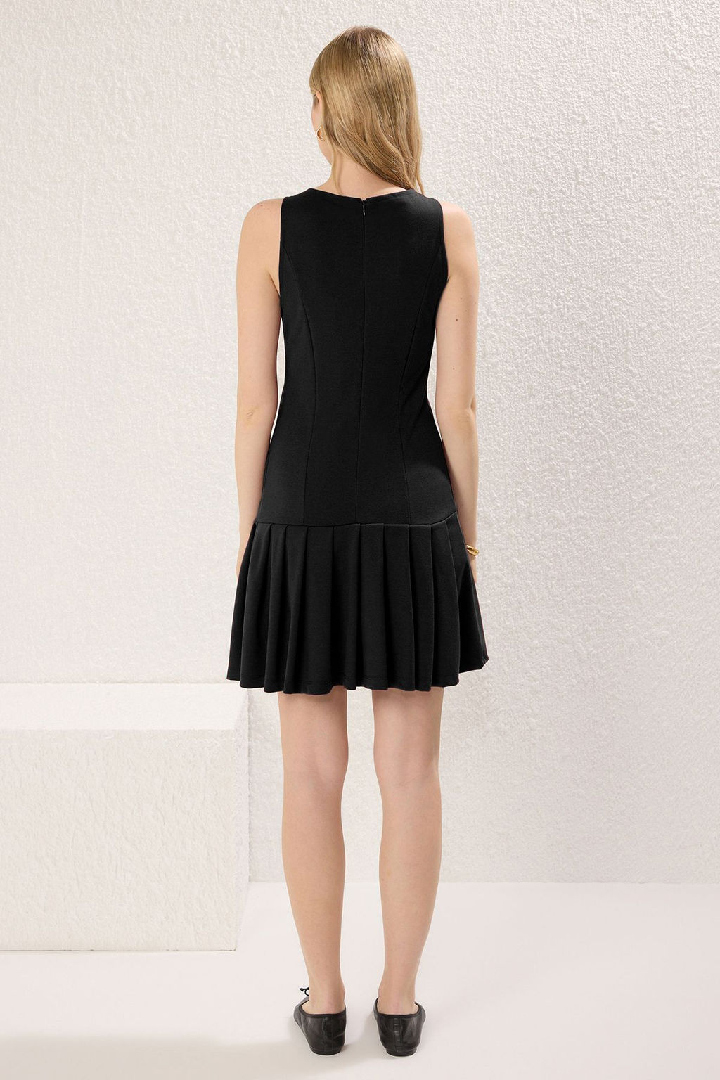 TRENDYOLMILLA Bordo Pili Detayl? Mini Orme Elbise TWOSS25EL00252  фото 12