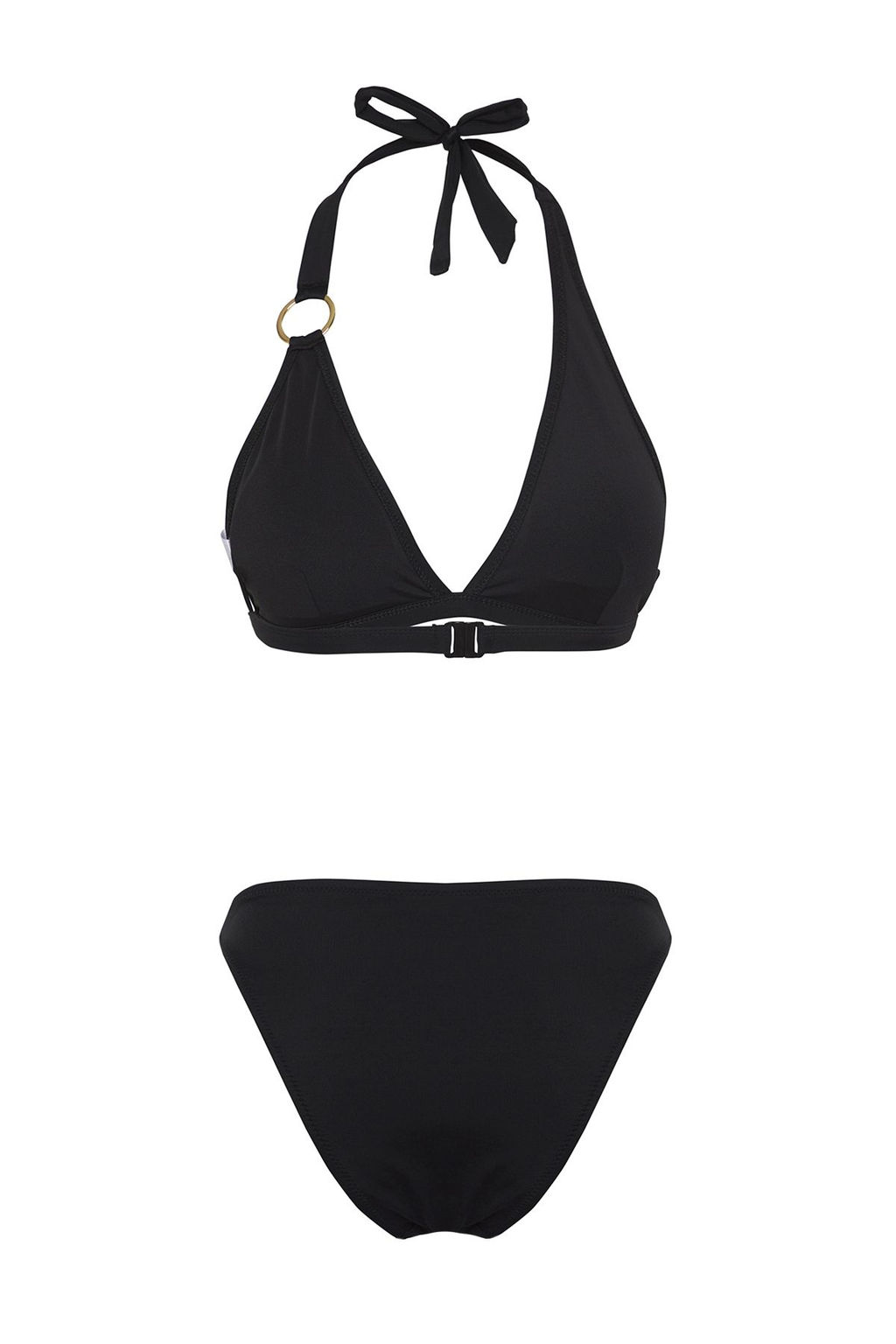 TRENDYOLMILLA K?rm?z? Ucgen Aksesuarl? Regular Bikini Tak?m? TBESS25BT00052  фото 7