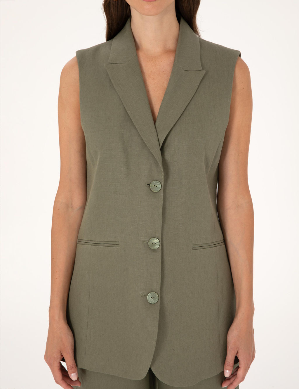 Haki Regular Fit Yelek - Pierre cardin фото 6