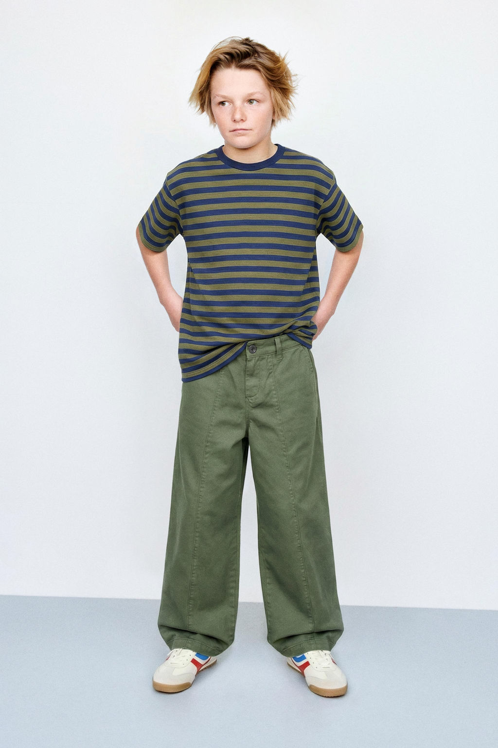 BALLOON TROUSERS WITH SEAM DETAIL - Zara фото 6