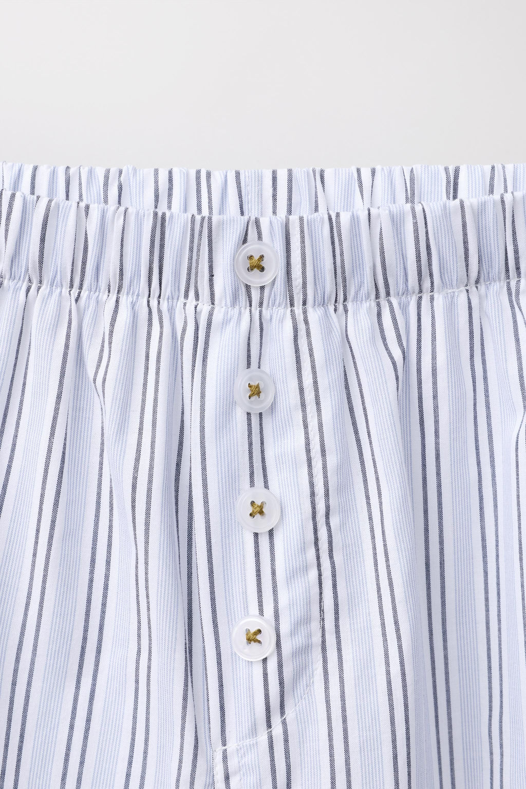 LIMITED EDITION STRIPED PYJAMA TROUSERS - Zara фото 3