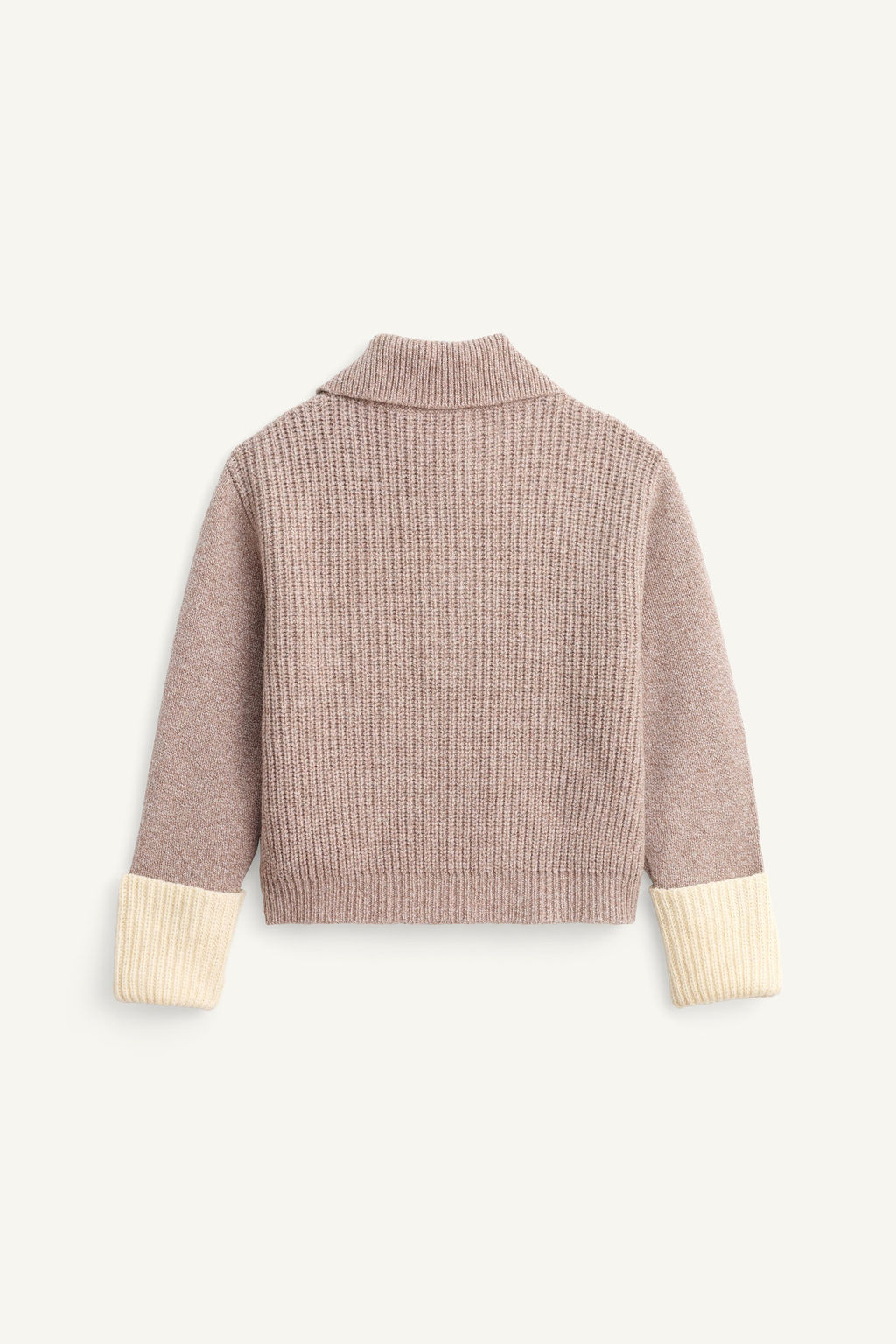 LIMITED EDITION WOOL BUTTONED COLLAR SWEATER - Zara фото 7