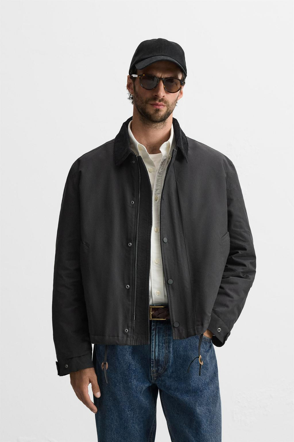 MATCHING COLLAR JACKET - Zara фото 2