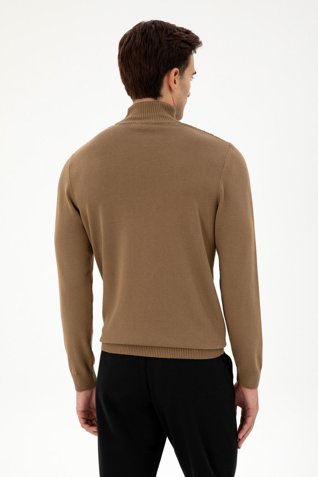 Мужской свитер цвета хаки Неожиданная скидка в корзине - U.s. polo assn фото 5