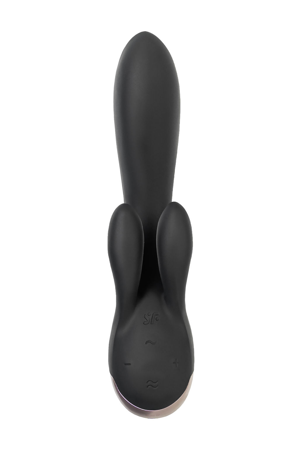 Вибромассажер Satisfyer Double Flex Connect App, черный, силикон  фото 2