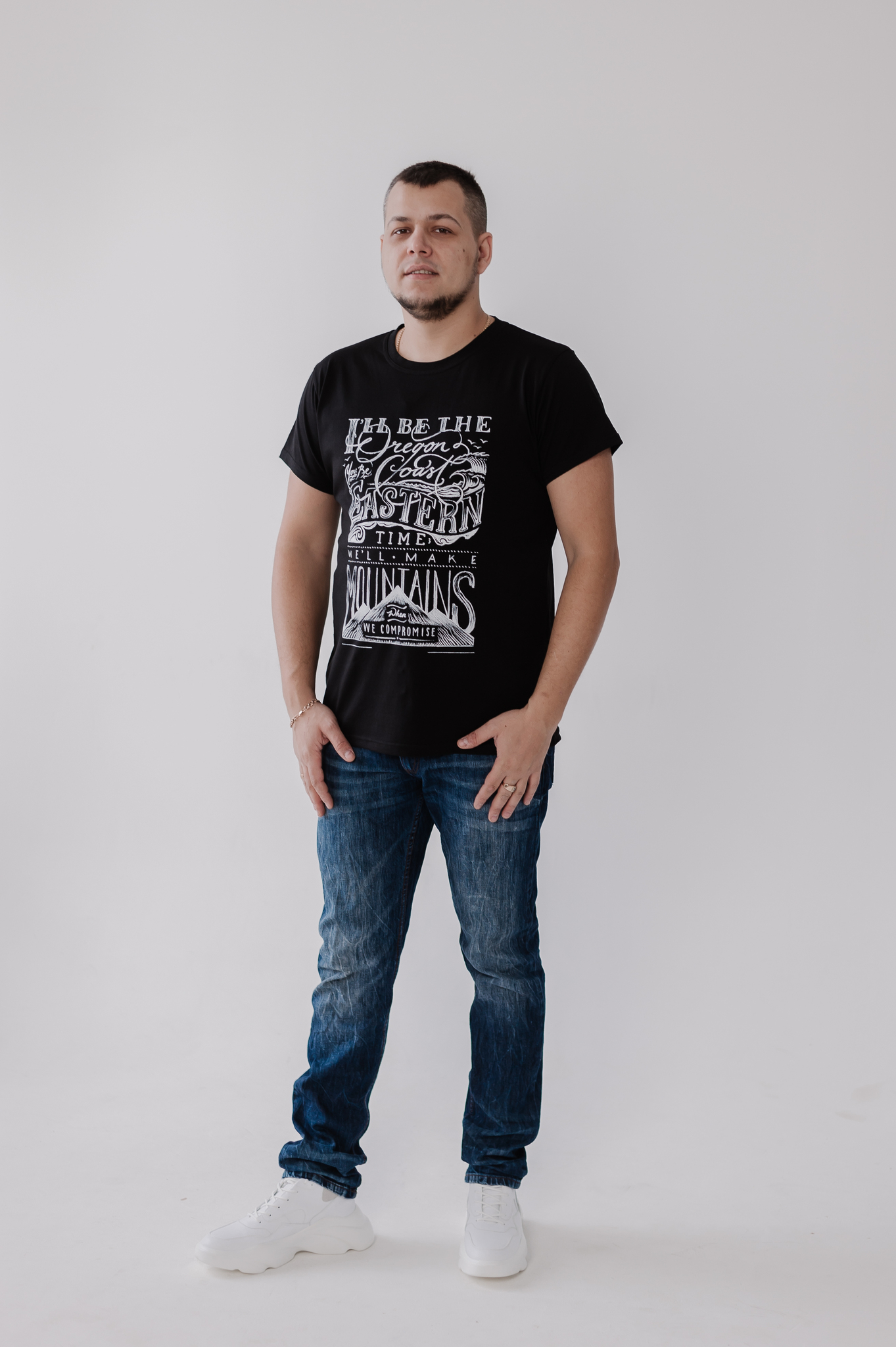 Футболка Эстерн черная - Марлен фото 3