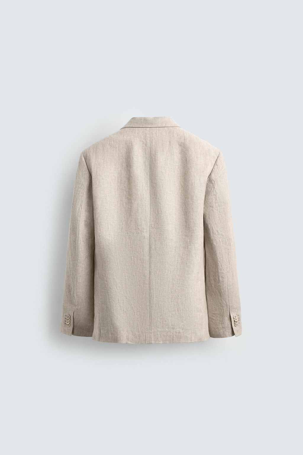 BLAZER TRAJE 100% LINO / Beige claro - Zara фото 8