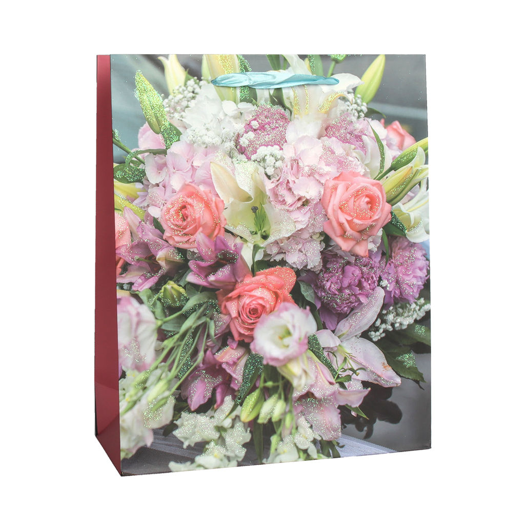 Цена за 12 шт. Пакет подарочный 26х32x10см / 2307-2-210 /уп 480/микс/210г/м2 - ГалеонТрейд фото 3