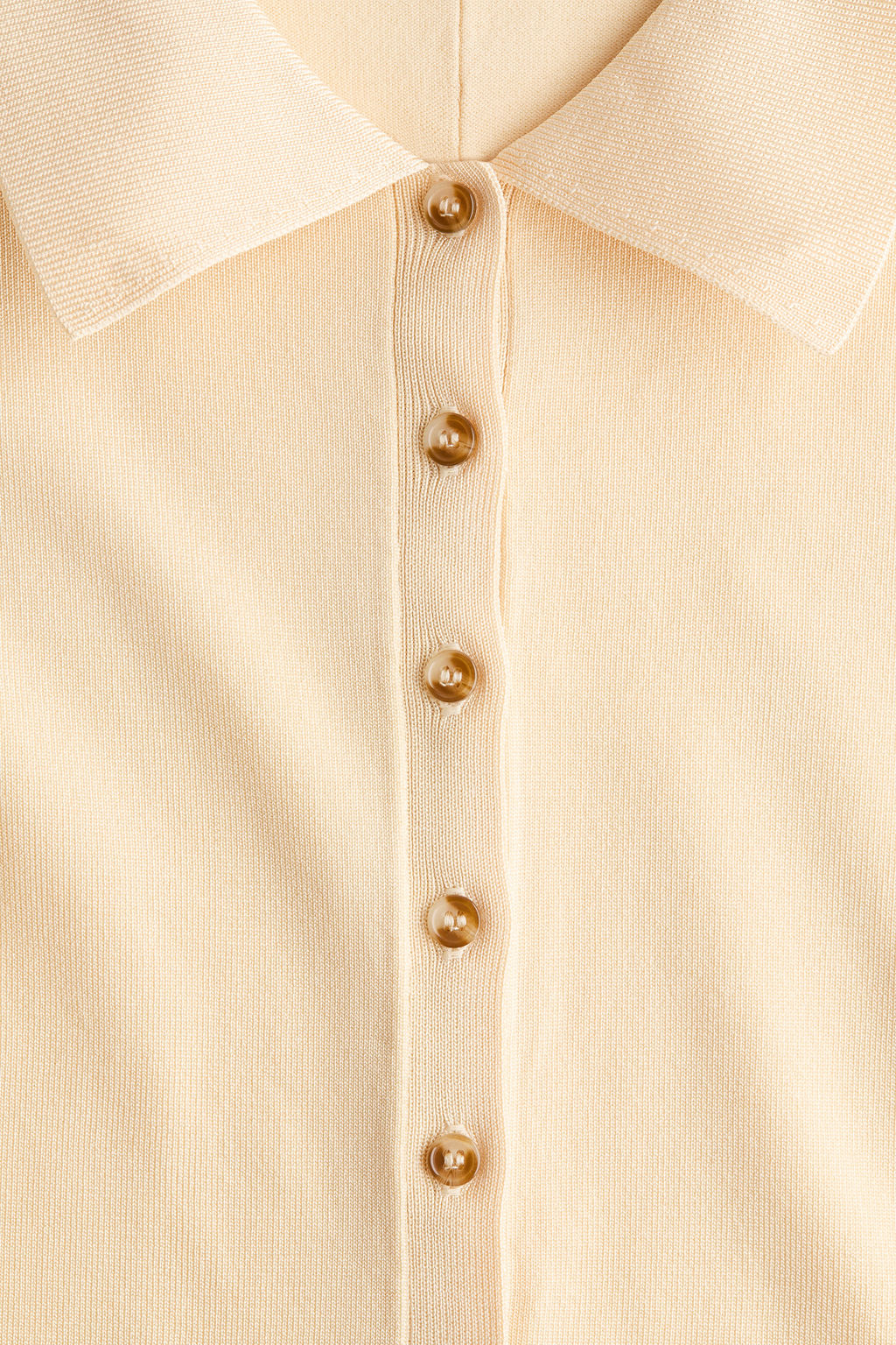 Top de punto fino con tapeta de botones - H&m фото 5