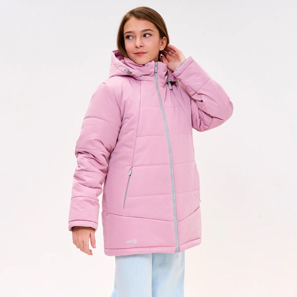 RODOS Куртка для девочки мембрана зима М-316 Розовый  фото 14