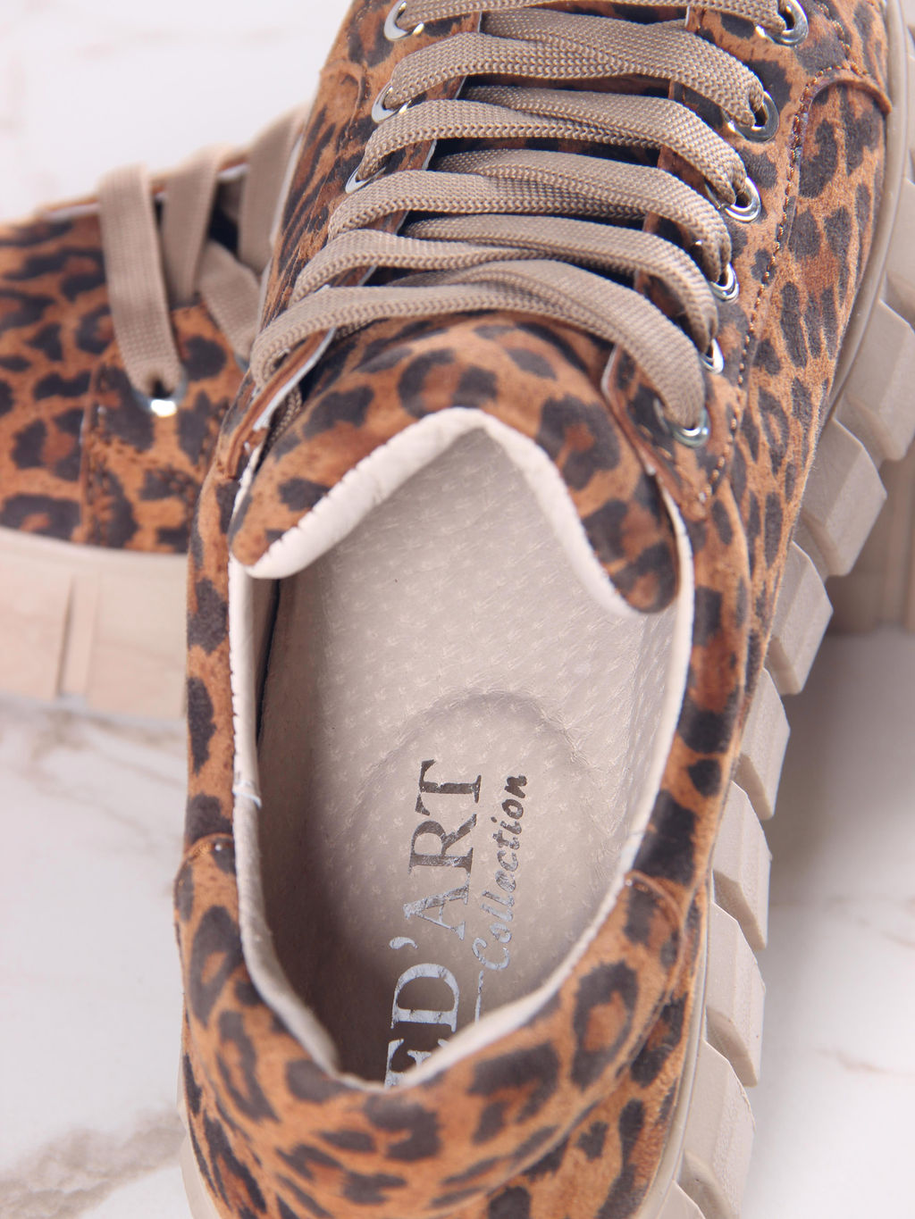 Кеды EDART 128.91505 be. коричневый леопард - Ed'art фото 15