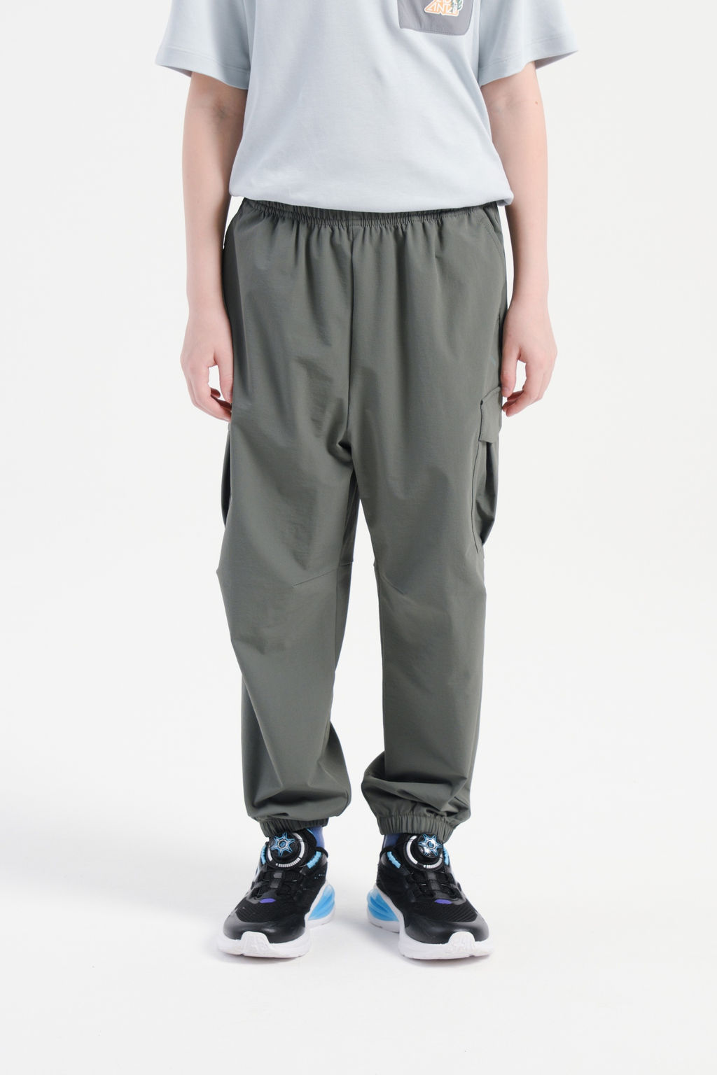 Брюки текстильные Темно-зеленый