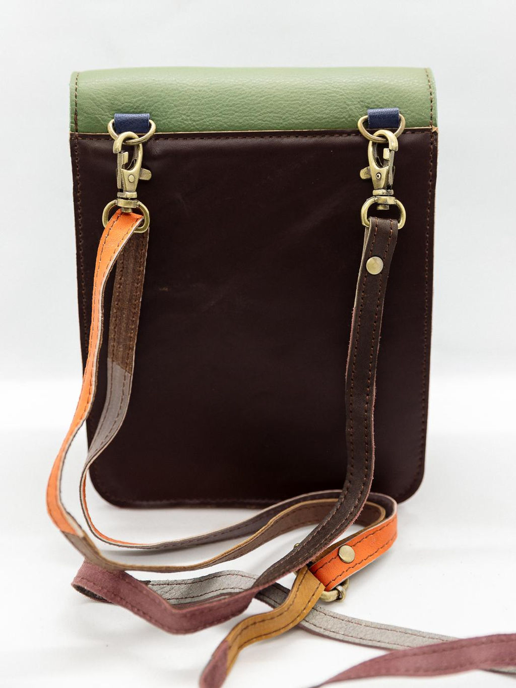 Сумка натуральная кожа через плечо №1133/16 - Ганг фото 4