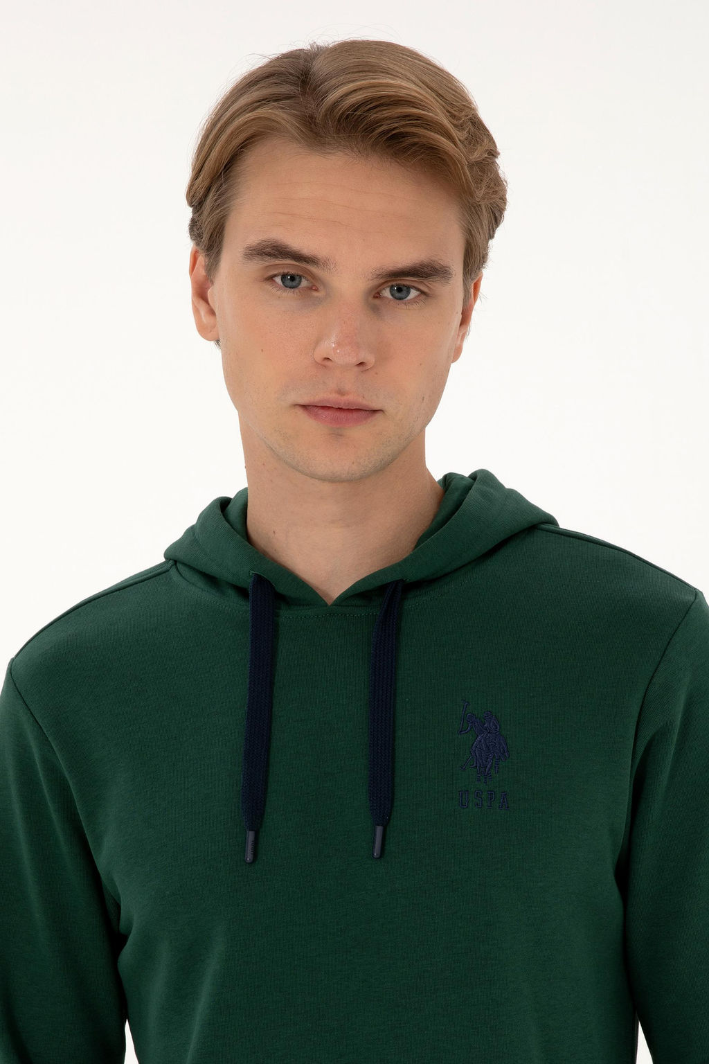 Erkek Koyu Ye_il Basic Sweatshirt Sepette S_rpriz _ndirim - U.s. polo assn фото 2