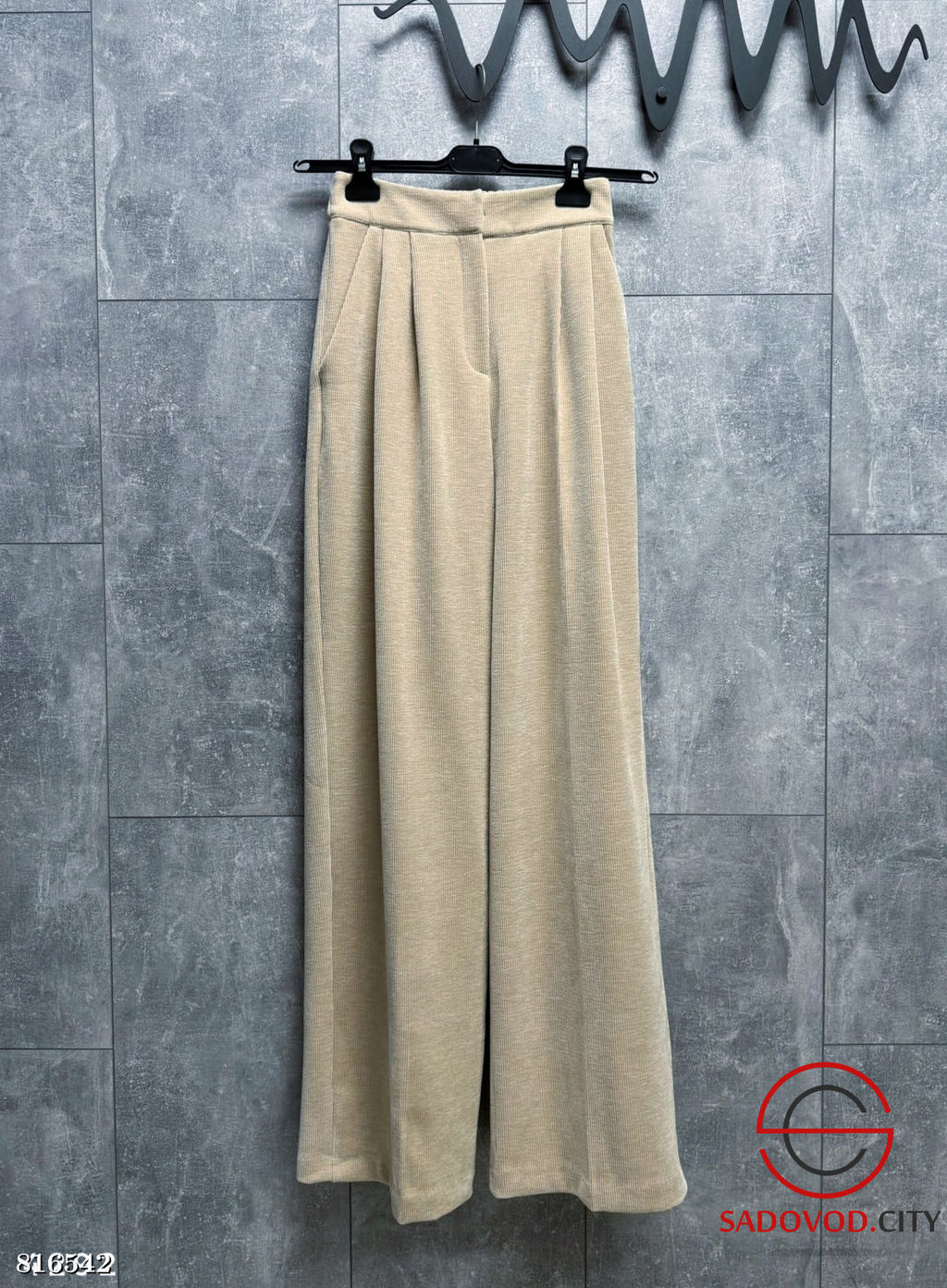 Вельветовые брюки с резинкой на спинке - Bruno фото 3