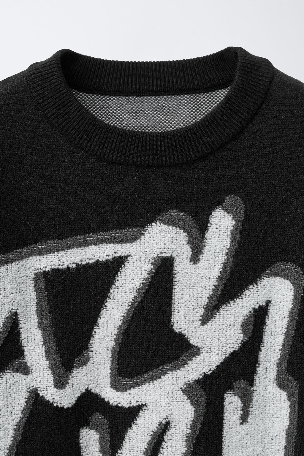 GRAFFITI KNIT JUMPER - Zara фото 3