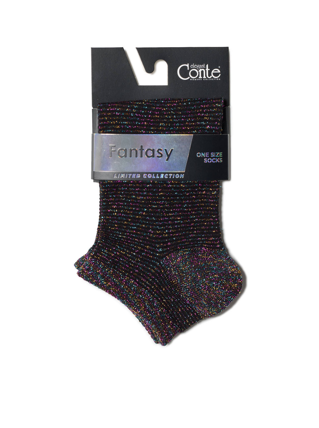 Цена за 2 пары. Носки Классические CONTE FANTASY черный - Conte elegant фото 3