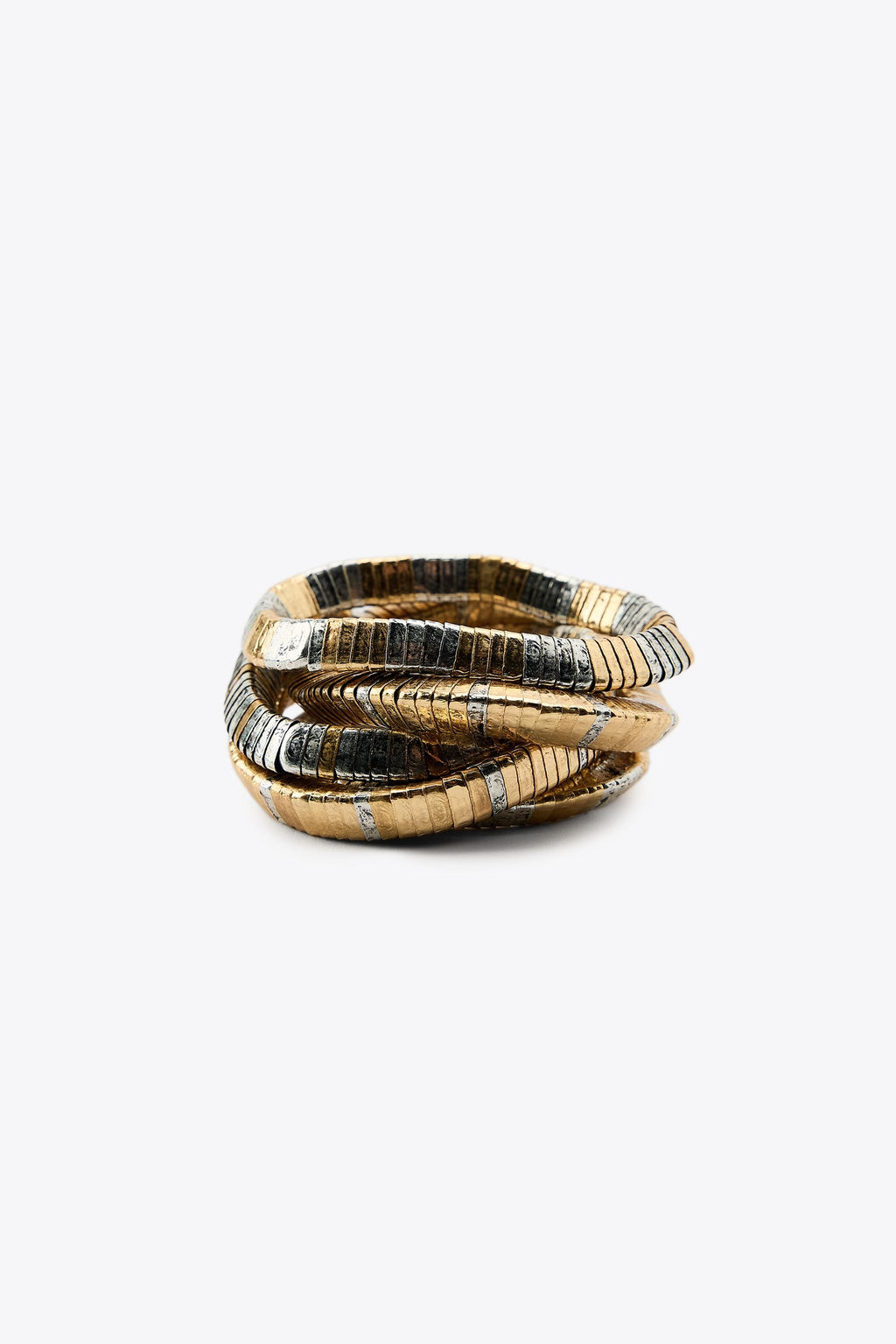PACK OF STRETCH BRACELETS WITH METAL PIECES