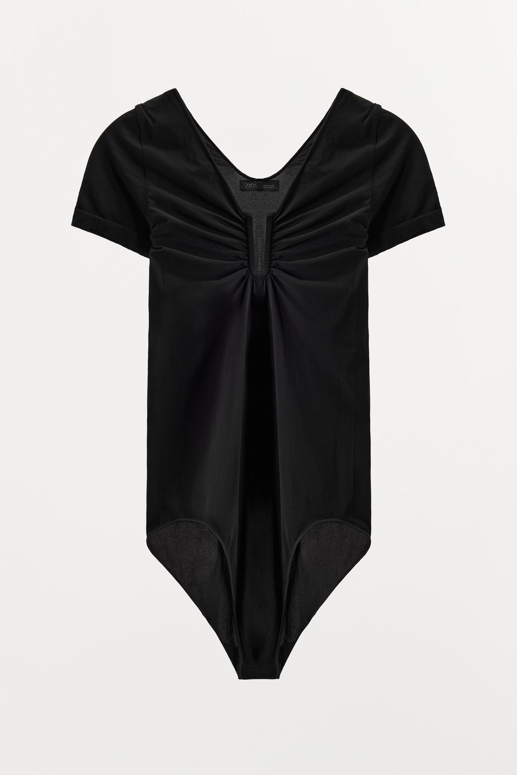 HOSIERY BODYSUIT WITH METAL PIECE - Zara фото 6