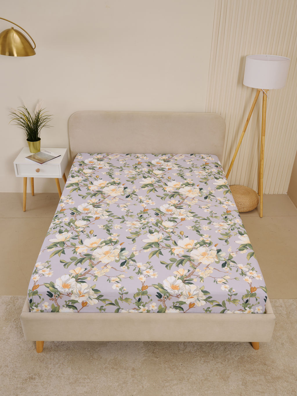 Простыня бязь люкс - Шиповник 180х215