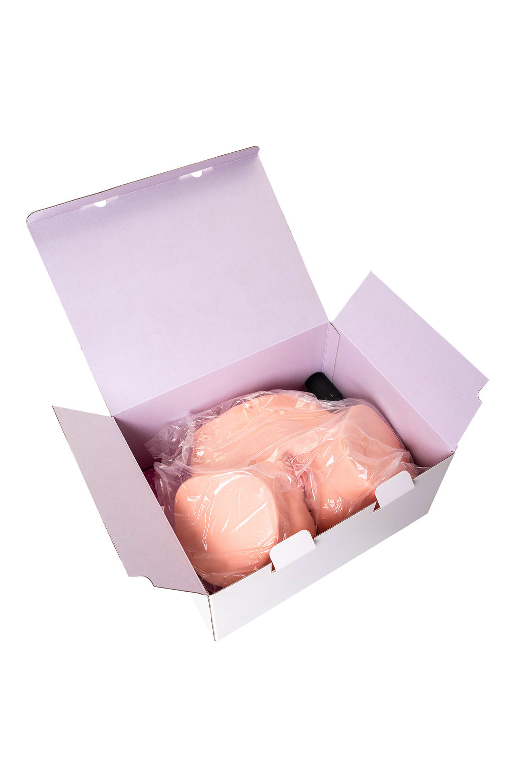 Мастурбатор реалистичный с вибрацией KOKOS HANNA ONAHOLE 001, TPR, телесный, 36,5 см  фото 11