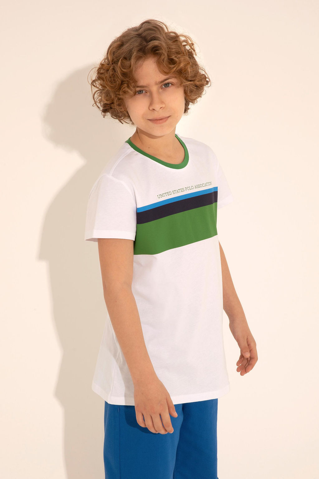 Белая футболка для мальчика - U.s. polo assn фото 11