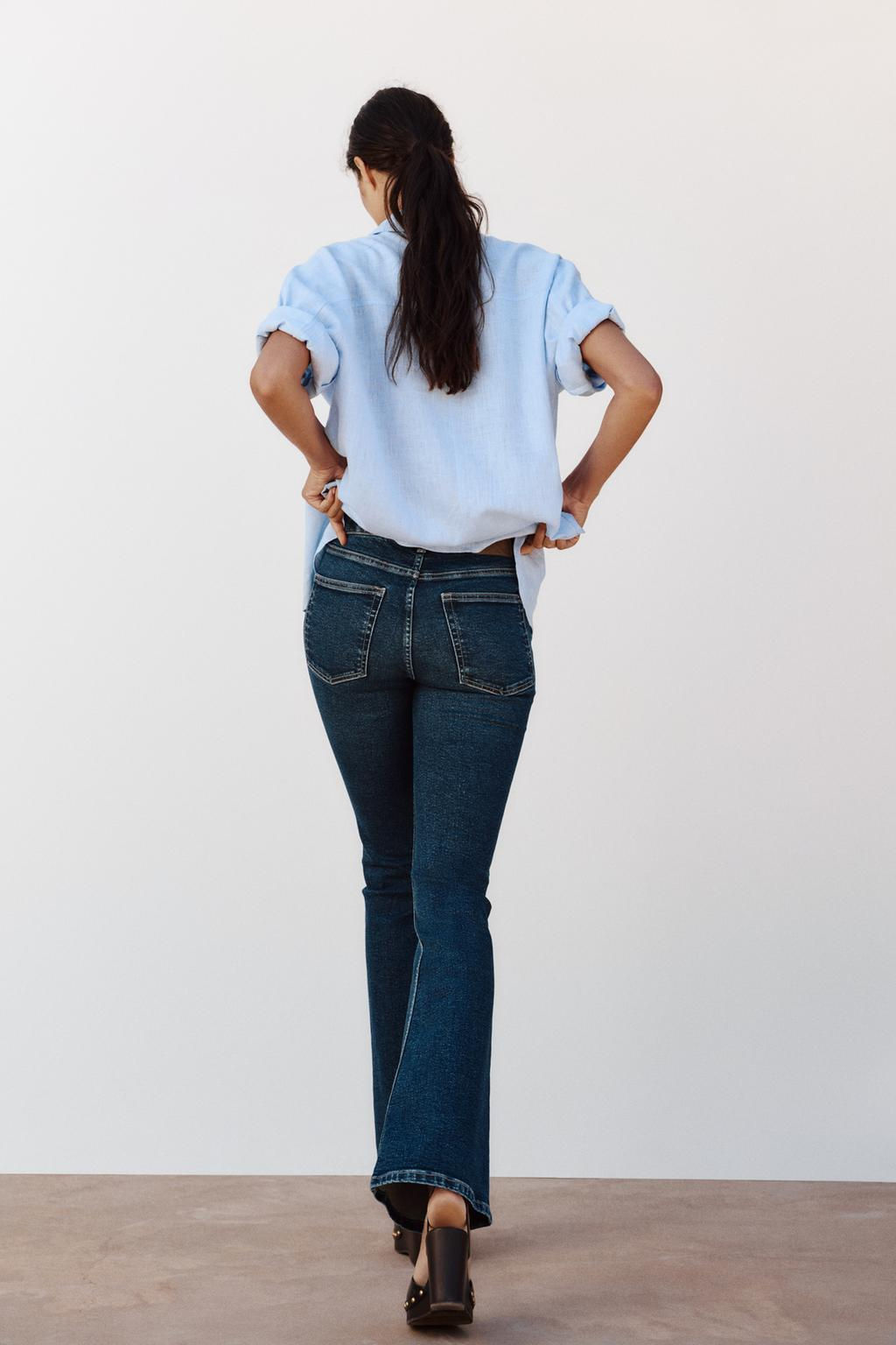 Z1975 FLARED HIGH-WAIST JEANS - Zara фото 12