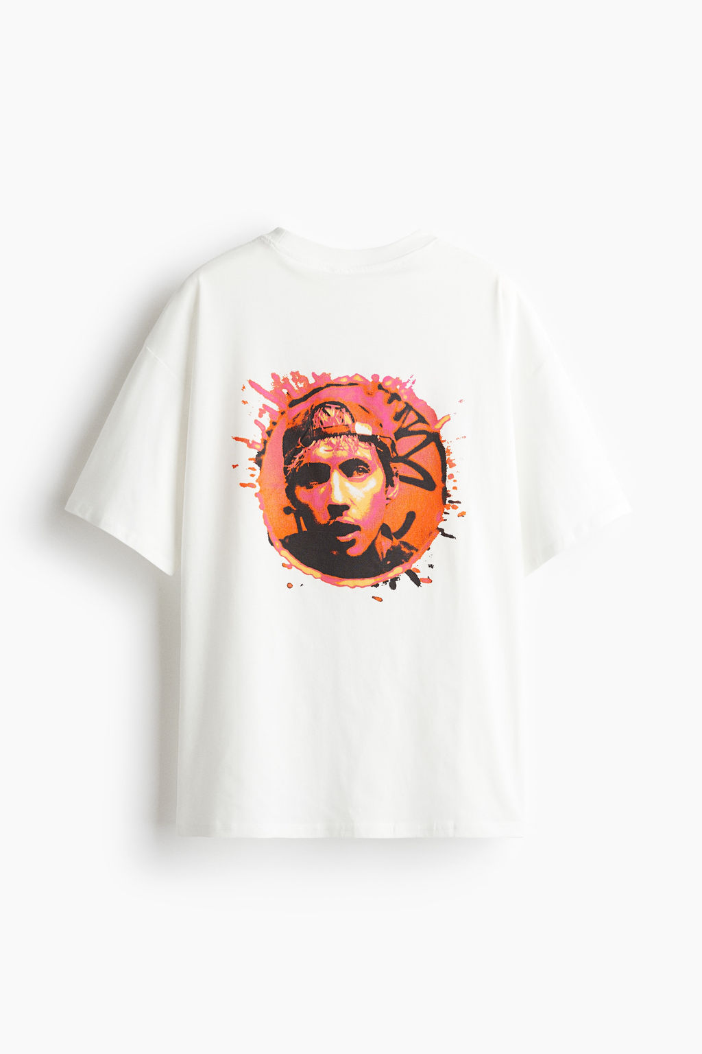 Camiseta oversize con motivo estampado - H&m фото 3