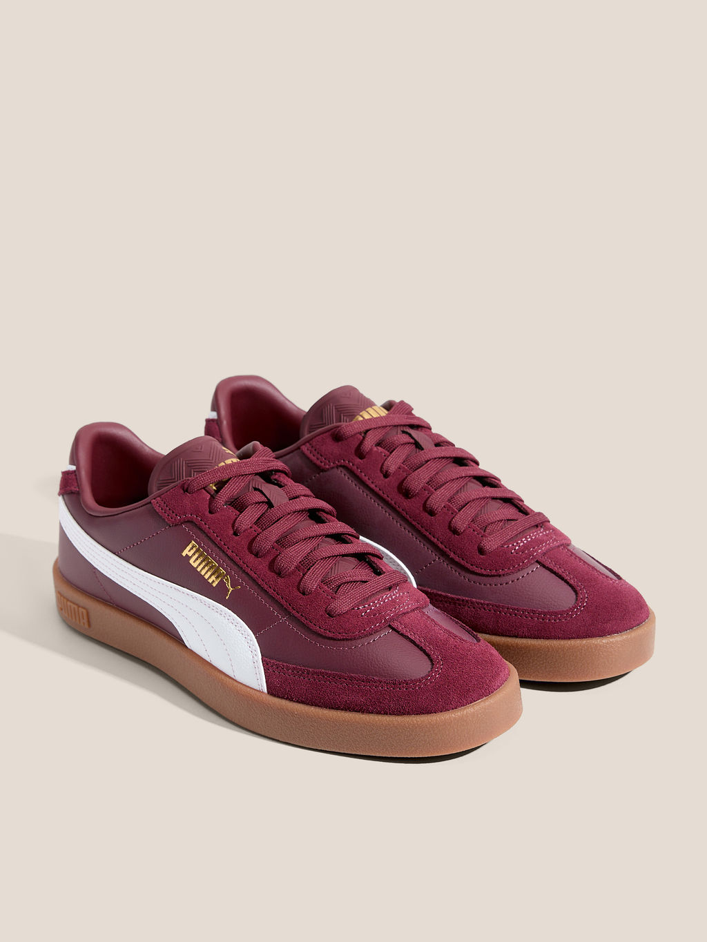 Женские кеды PUMA Puma Club II Era Артикул 4587795, бордовый