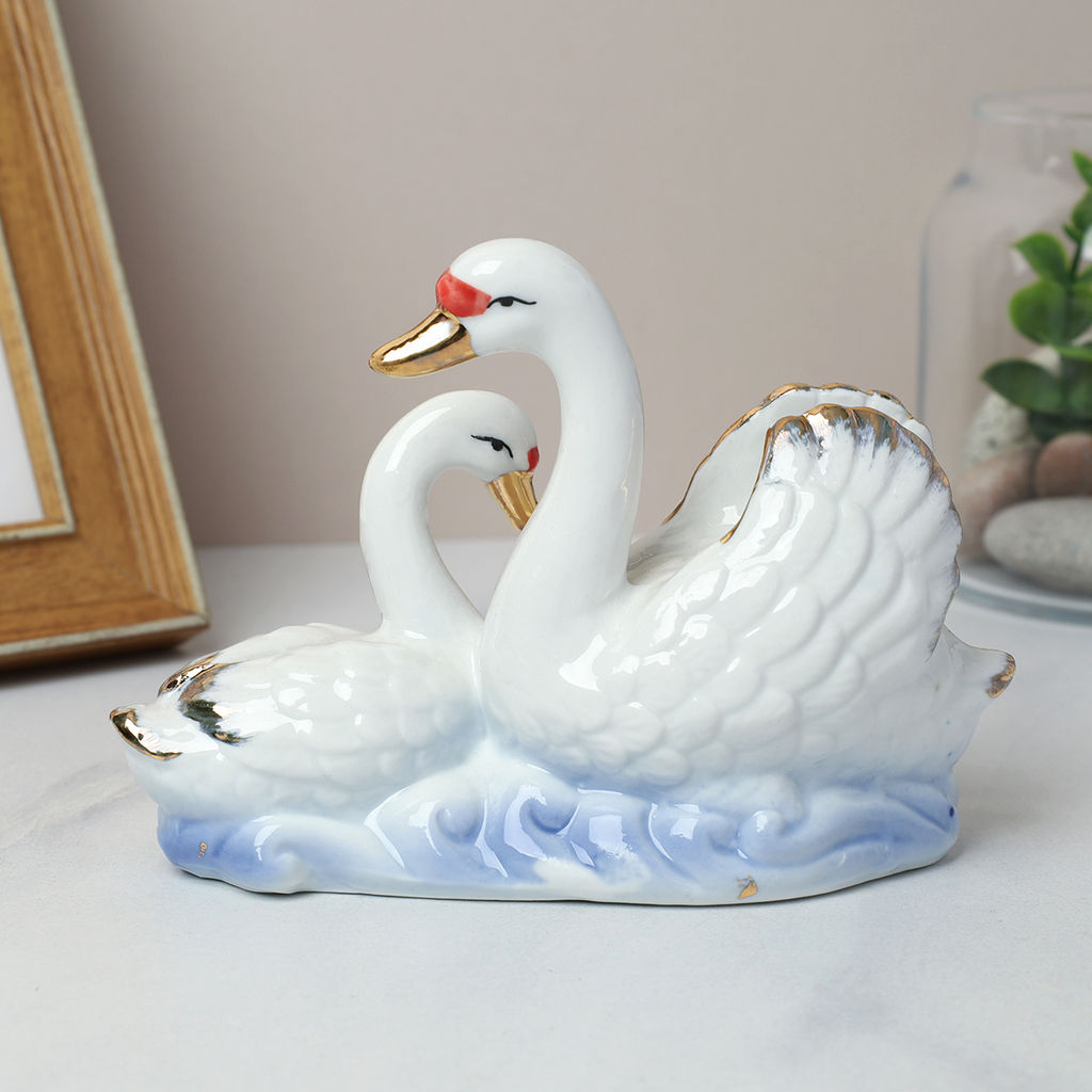 Статуэтка Лебедь 10х13 см / XH:184 /уп 50/ - Галеонтрейд фото 4