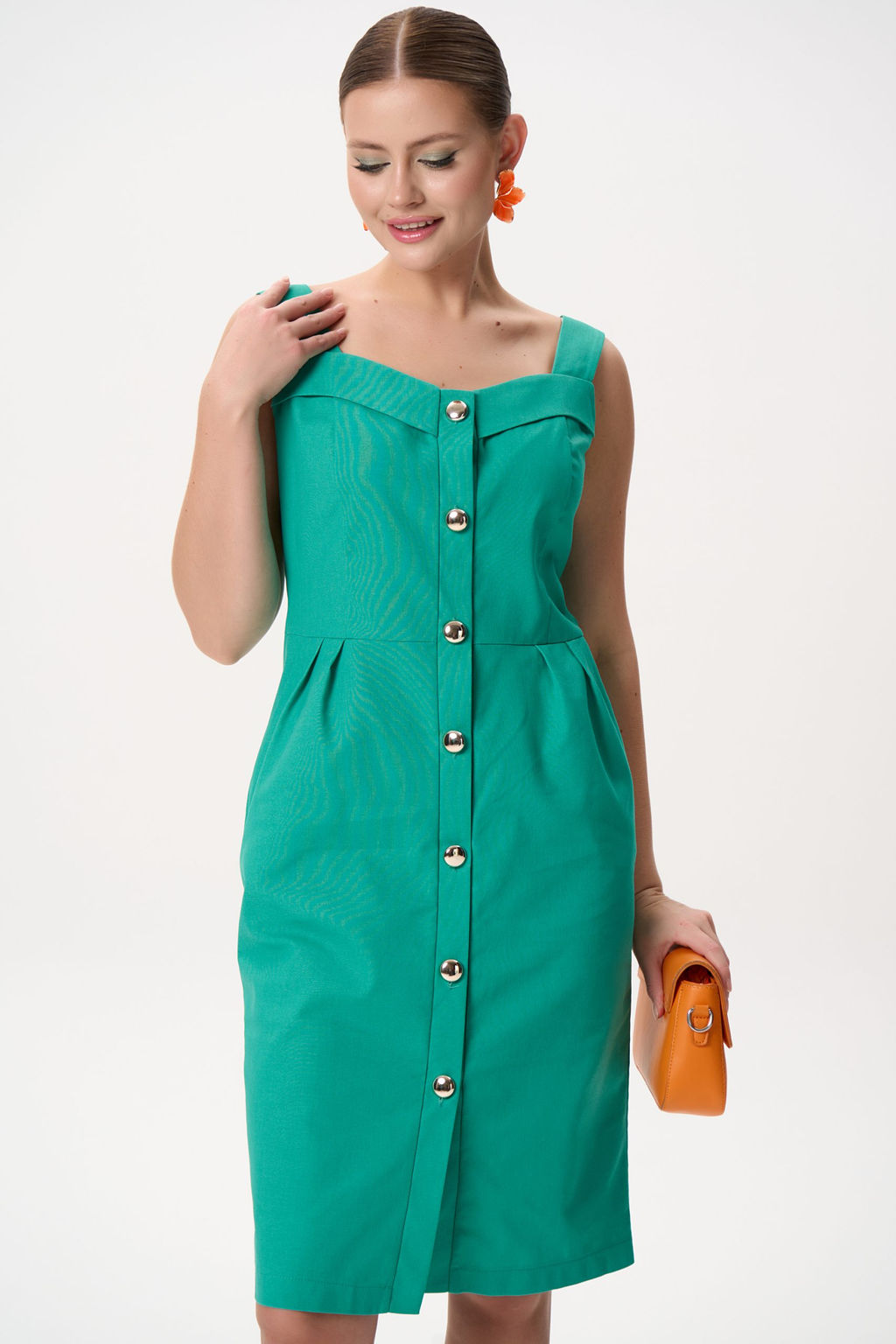 Сарафан Ширли (зелёный) - Эльза фото 15