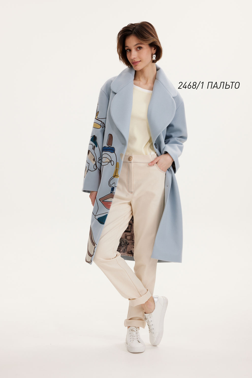 Пальто 2468/1 - Niv niv fashion фото 6