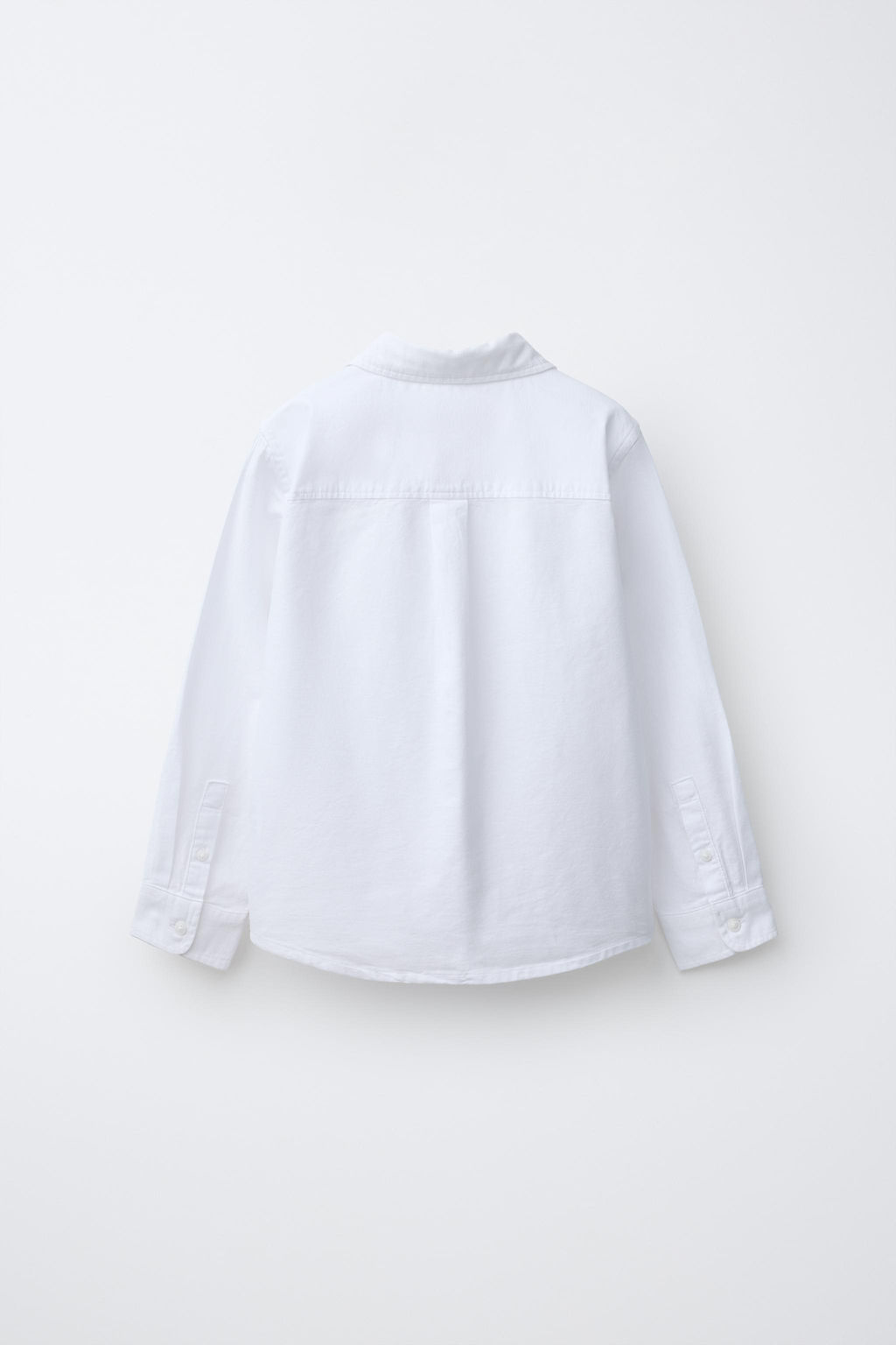 CAMISA BOLSILLO OXFORD / Blanco - Zara фото 2