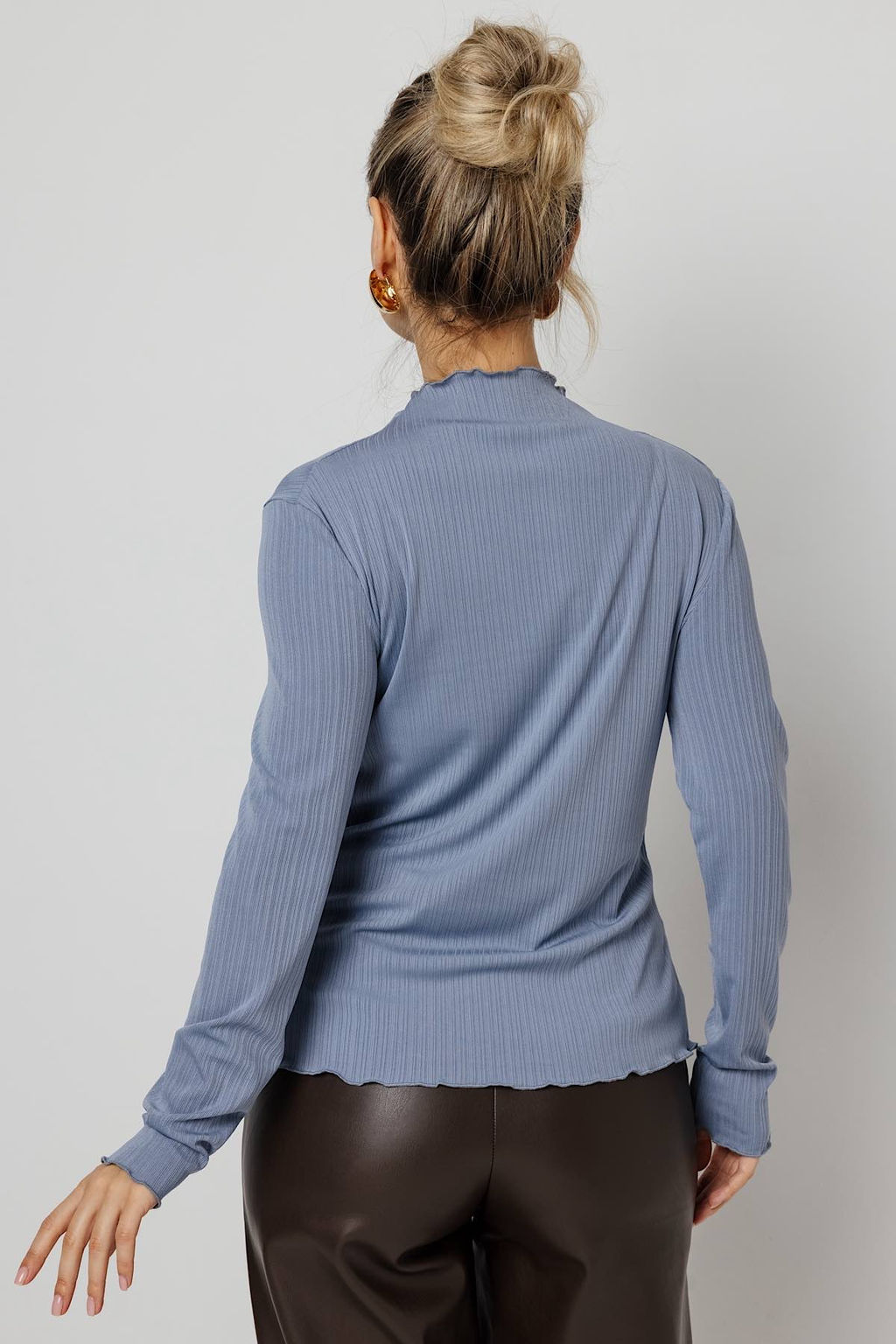 Блузка женская 4481/03/Пыльно-голубой